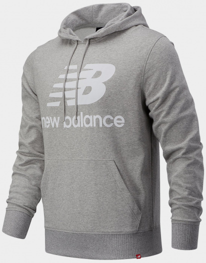 Худи New Balance Essentials Stacked Logo модель MT03558AG — фото 7 - INTERTOP